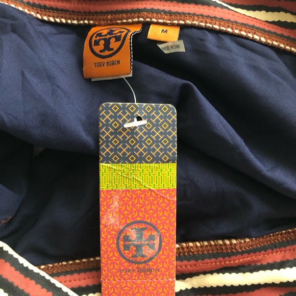 Tory Burch sapelo printed banded bikini bottom - Picture 2 of 5